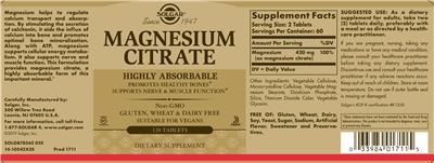 Magnesium Citrate