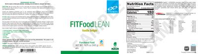 Photo of the XYMOGEN FITFood Lean Vanilla Delight label