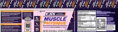 Photo of the Abbott EAS Precision Performance Muscle Physique Orange label