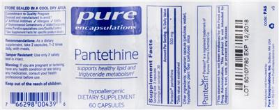 Pantethine