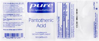 Pantothenic Acid