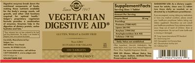 Vegetarian Digestive Aid