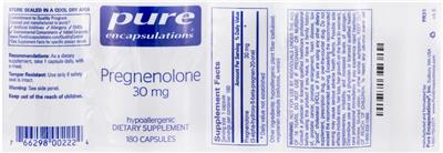 Pregnenolone 30 mg
