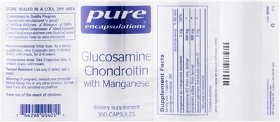 Glucosamine Chondroitin with Manganese