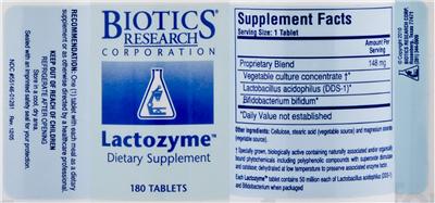 Label of Lactozyme