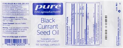 Black Currant Seed Oil