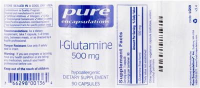 L-Glutamine 500 mg