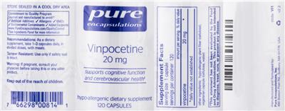 Vinpocetine 20 mg