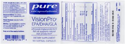 VisionPro EPA/DHA/GLA