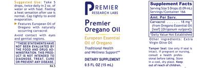 Premier Oregano Oil