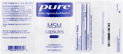 MSM Capsules
