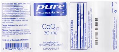 CoQ10 30 mg