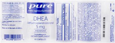 DHEA (Dehydroepiandrosterone) 5 mg