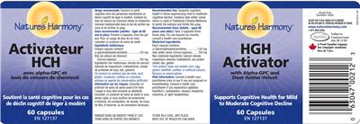 HGH Activator With Alpha-GPC And Deer Antler Velvet