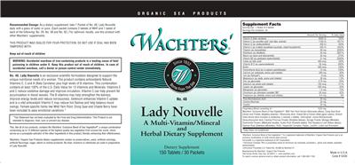 Photo of the Wachters' No. 48 Lady Nouvelle label
