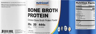 Bone Broth Protein 20 g Unflavored