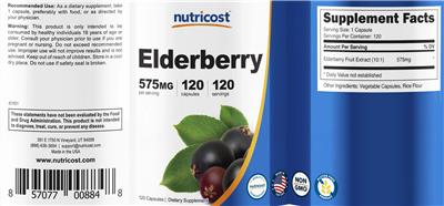 Elderberry 575 mg