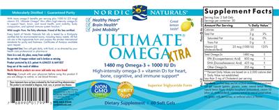 Ultimate Omega Xtra Lemon