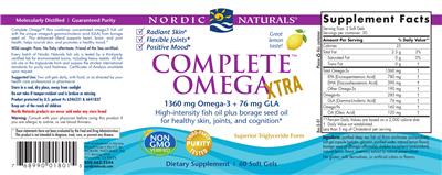 Complete Omega Xtra Lemon