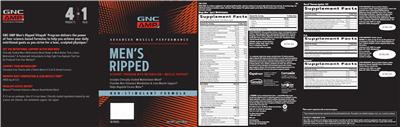 Photo of the GNC AMP Advanced Muscle Performance Mega Men Sport Multivitamin label