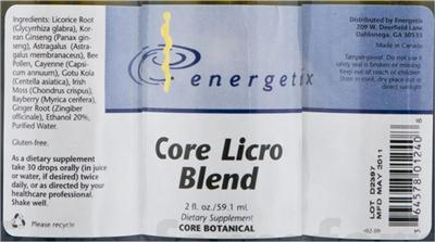 Core Licro Blend