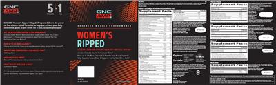 Photo of the GNC AMP Advanced Muscle Performance CLA label