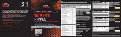 Photo of the GNC AMP Advanced Muscle Performance CLA label