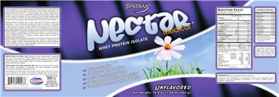 Photo of the Syntrax Nectar Medical Unflavored label