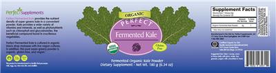 Photo of the Perfect Supplements Perfect Fermented Kale label