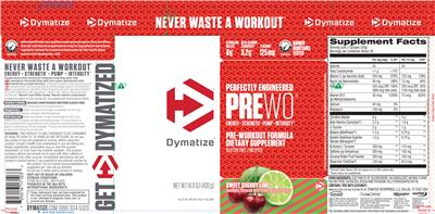 PreWO Sweet Cherry Lime