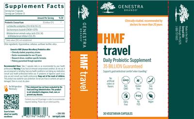 Photo of the Genestra Brands HMF Travel label
