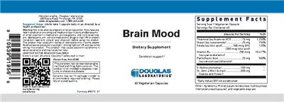 Photo of the Douglas Laboratories Brain Mood label