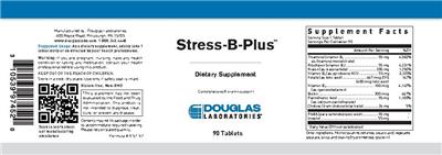 Photo of the Douglas Laboratories Stress-B-Plus label