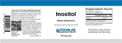 Photo of the Douglas Laboratories Inositol label