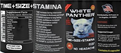 Photo of the White Panther White Panther label