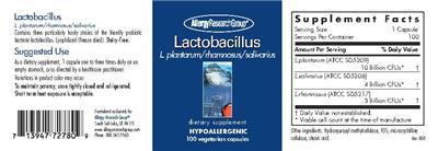 Label of Lactobacillus