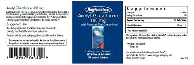 Acetyl-Glutathione 100 mg