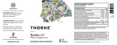 BioMins II without Copper & Iron