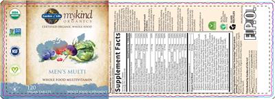 Photo of the Garden of Life MyKind Organics Men's Multi label