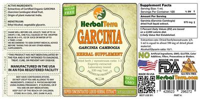 Photo of the Herbal Terra Garcinia Garcinia cambogia label