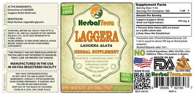 Photo of the Herbal Terra Laggera label