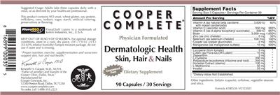 Dermatologic Health Skin, Hair & Nails