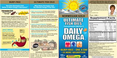 Daily Omega Natural Orange Flavor