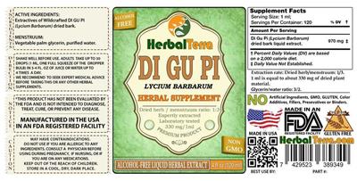 Photo of the Herbal Terra Di Gu Pi Alcohol Free label