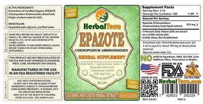 Epazote Alcohol Free