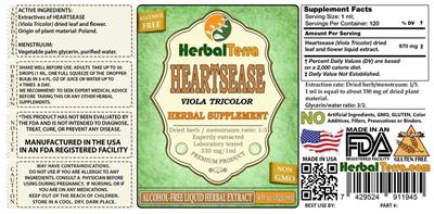 Heartsease Alcohol Free