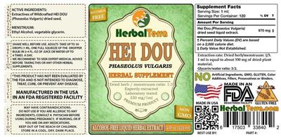 Photo of the Herbal Terra Hei Dou Alcohol Free label