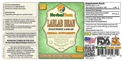 Lablab Bean Alcohol Free