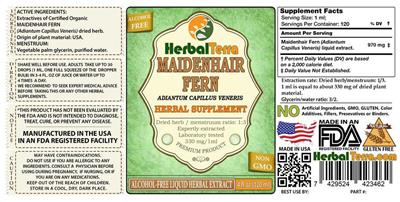 Maidenhair Fern Alcohol Free