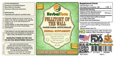 Pellitory of the Wall Alcohol Free